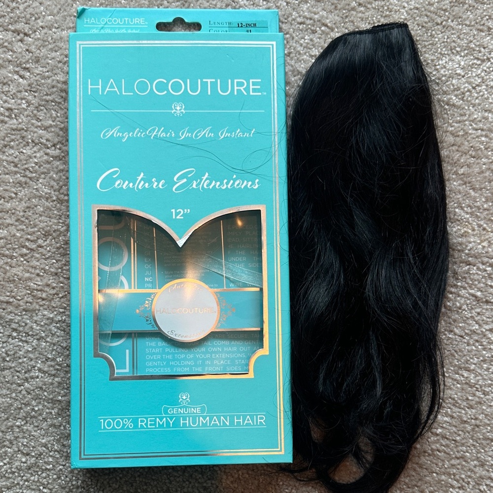 HaloCouture Black Halo 12 inches